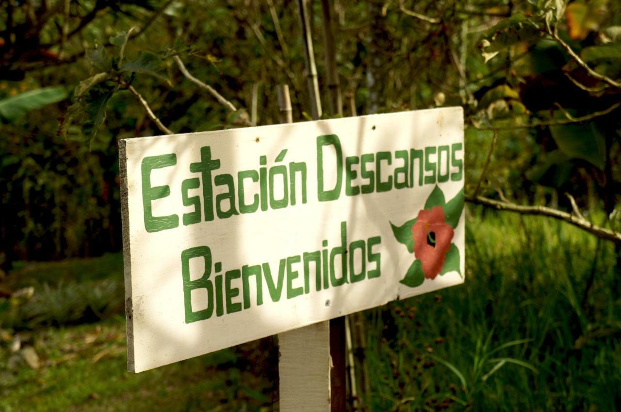 Finca Estacion Descansos Bed & Breakfast Paraíso Eksteriør bilde